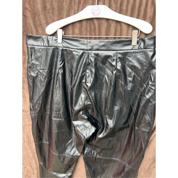 Halston Black Ankle Length Straight Leg Pants Woman’s Size XL NEW MSRP $89 - Picture 14 of 16